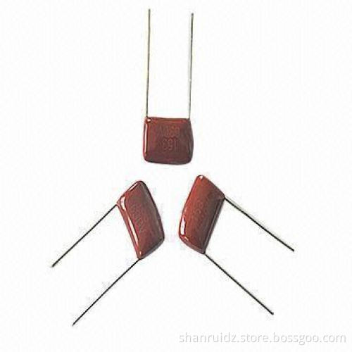 Film Foil Capacitors, Enveloped with Fire-proof Epoxy Resin, 250, 400, 630 and 1,000V Rated Voltage